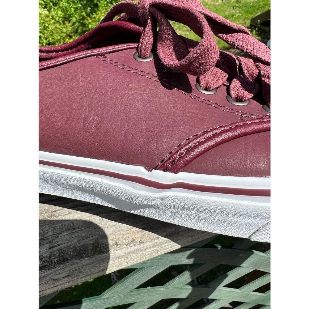 Vans Womans Comfycush Era Sneakers Sz 10 Burgundy - Picture 8 of 8